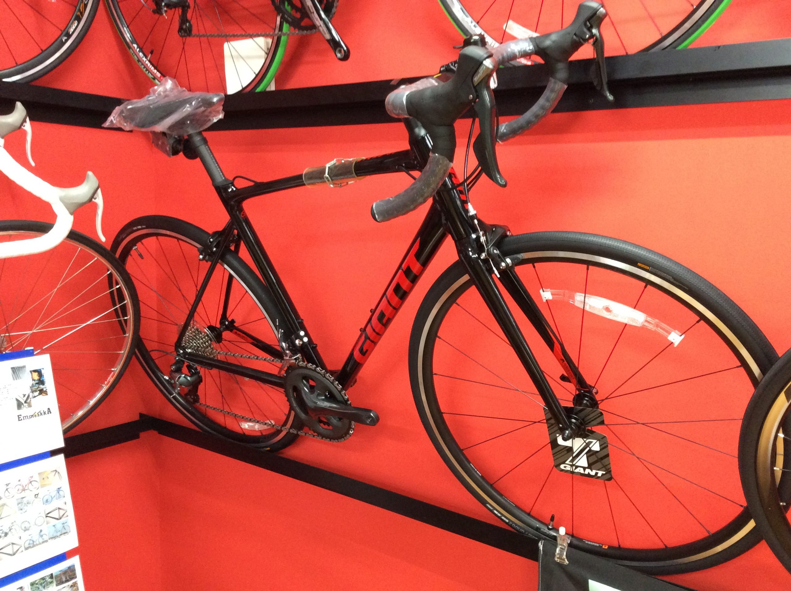 人気沸騰ブラドン ロードバイク Giant オレンジ コンテンド 自転車本体 Labelians Fr