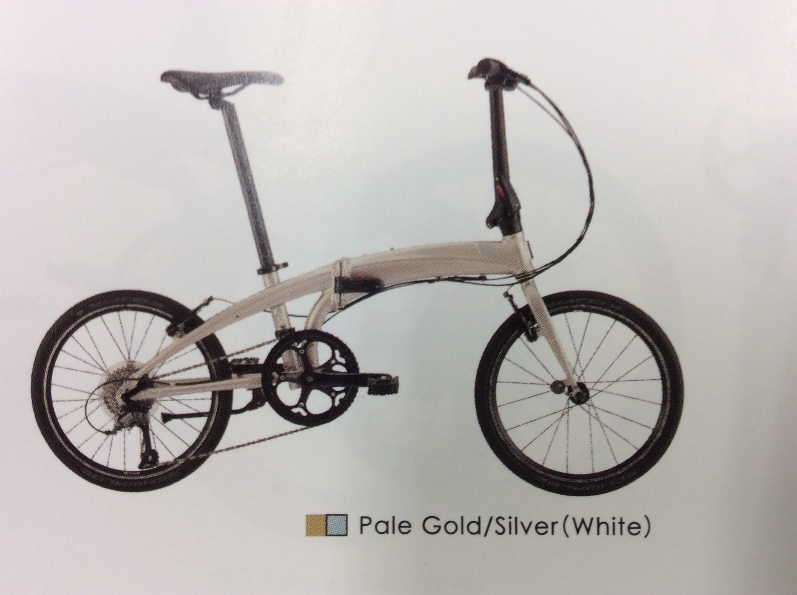 Tern ターン 2022年モデル 折りたたみ自転車 BYB P8 ビーワイビー P8 20インチ 8段変速 アルミフレーム シャンパン C