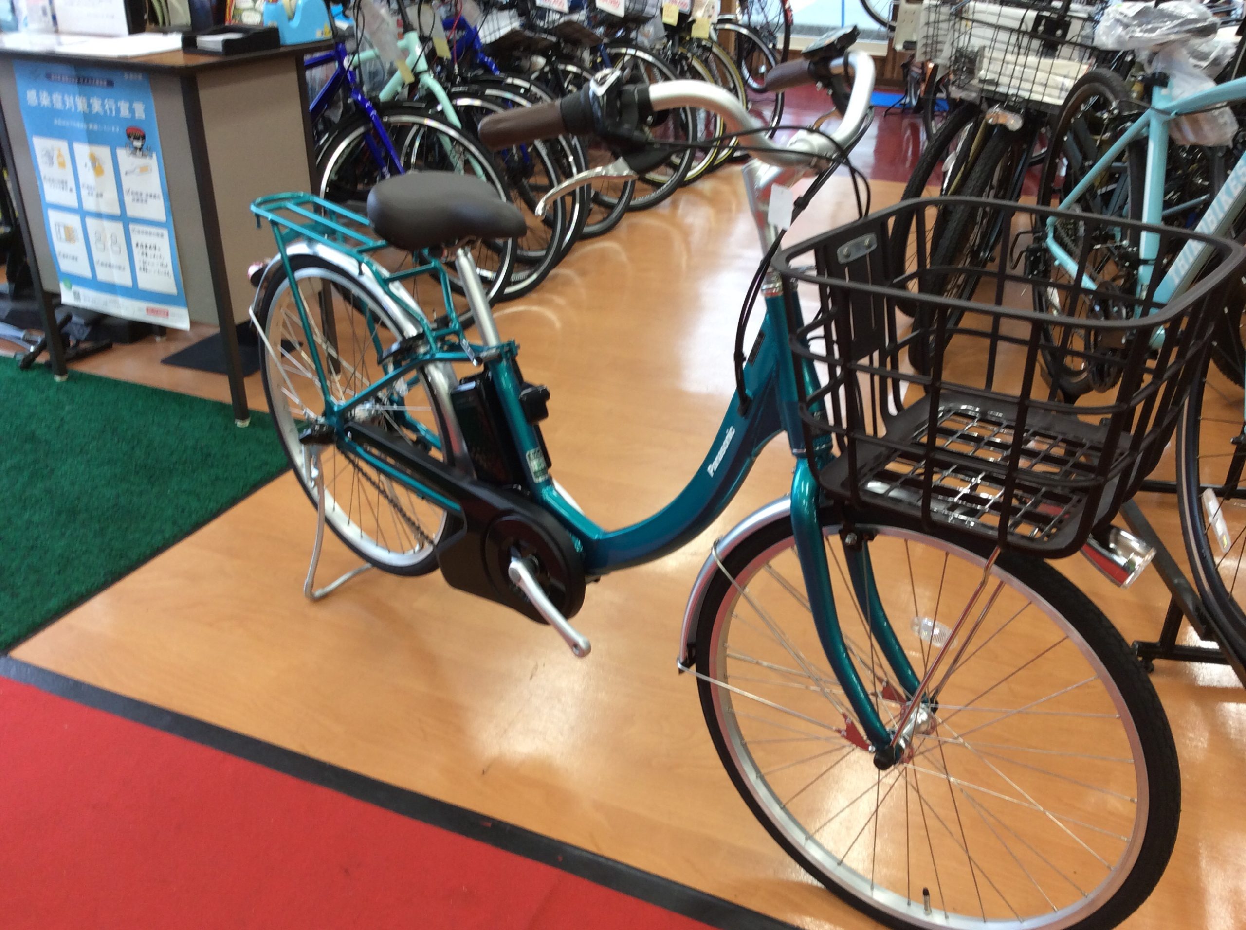 【入荷情報】パナソニック電動アシスト自転車ビビ・SL