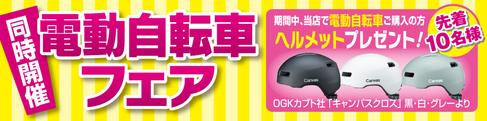 電動自転車フェア