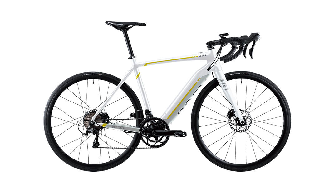 試乗車あります‼️重量15.7kgのeロードバイク!100km超の航続距離を実現【ベスビー】JR1