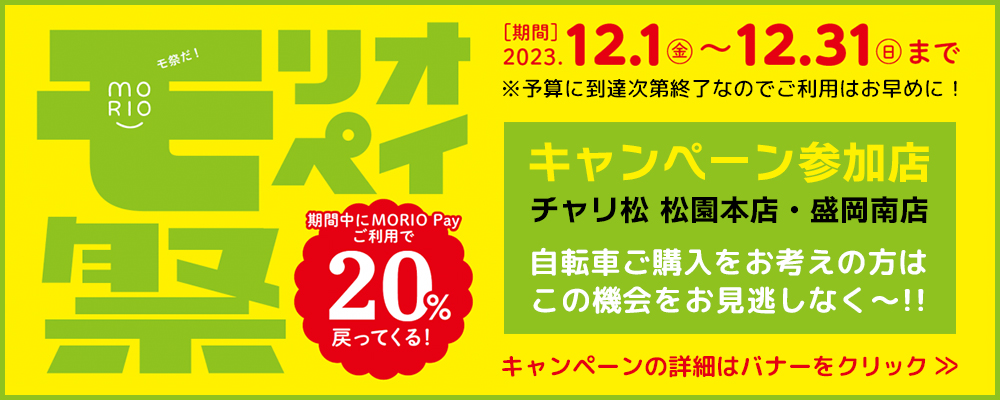 2023年末モリオペイ祭