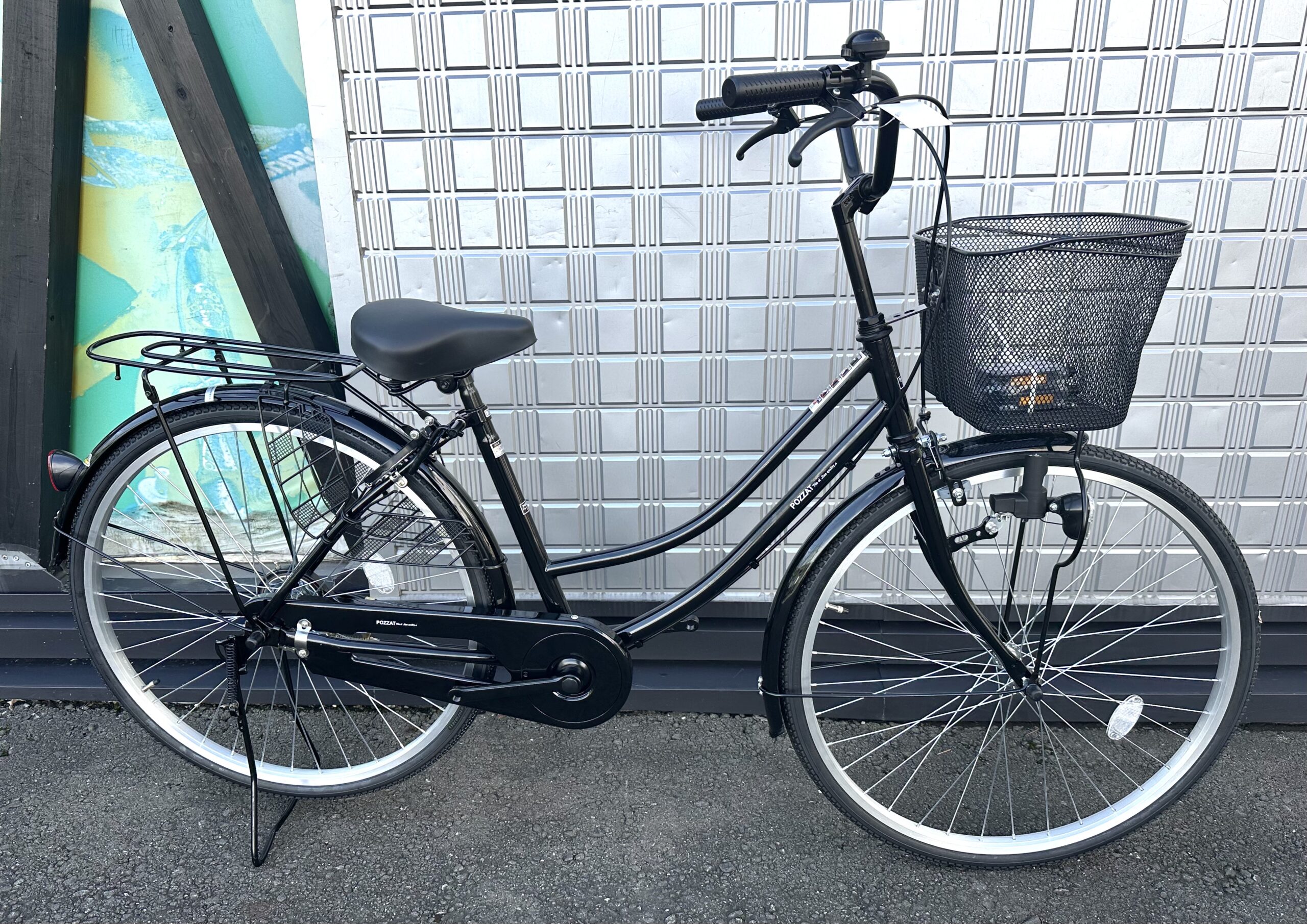 本町店オープン記念セール🎯必要装備十分の高コスパ両立スタンドママチャリ