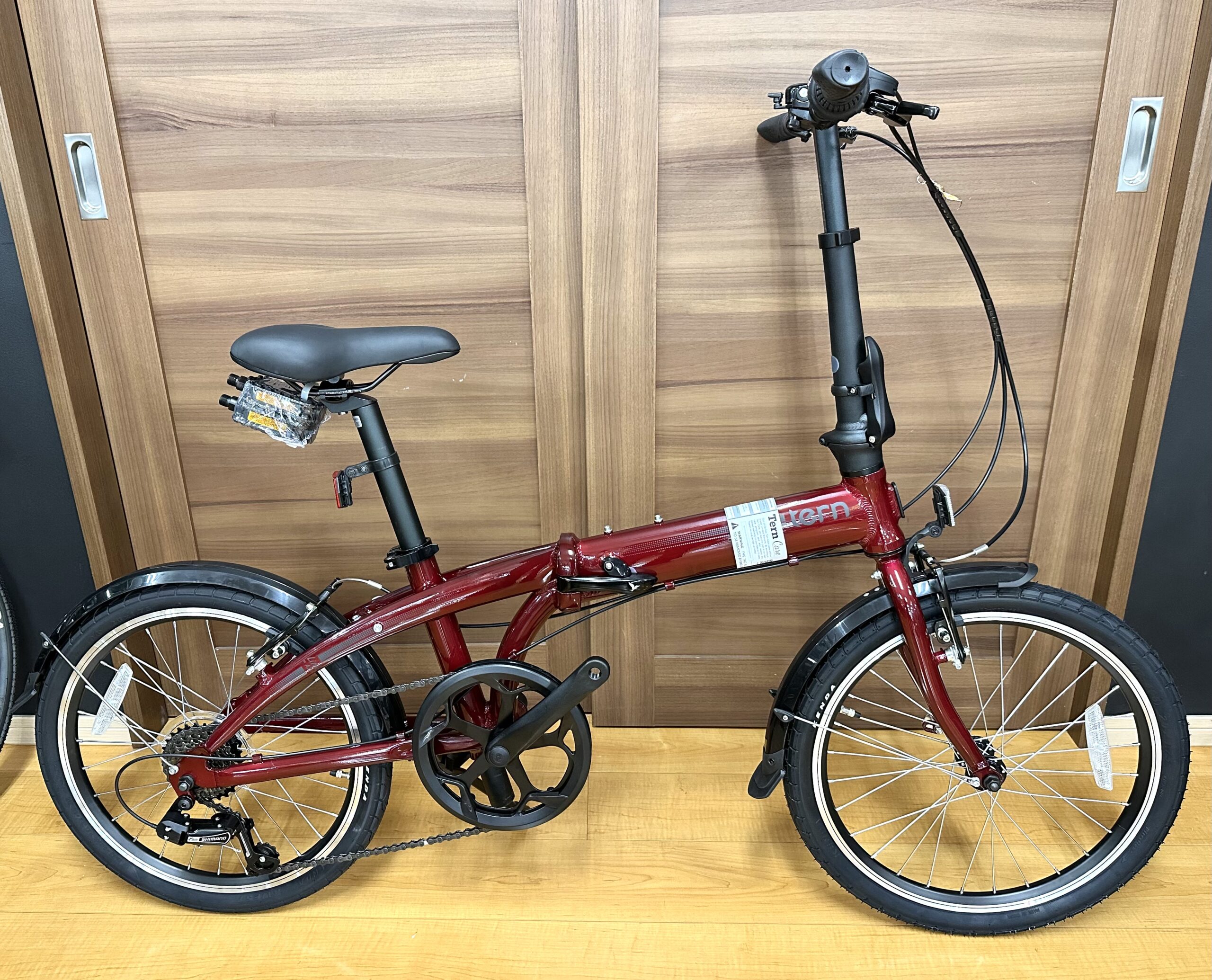 カゴも付けれる街乗りにおすすめの折りたたみ自転車が限定1台30%オフ‼️【ターン】 Link A7