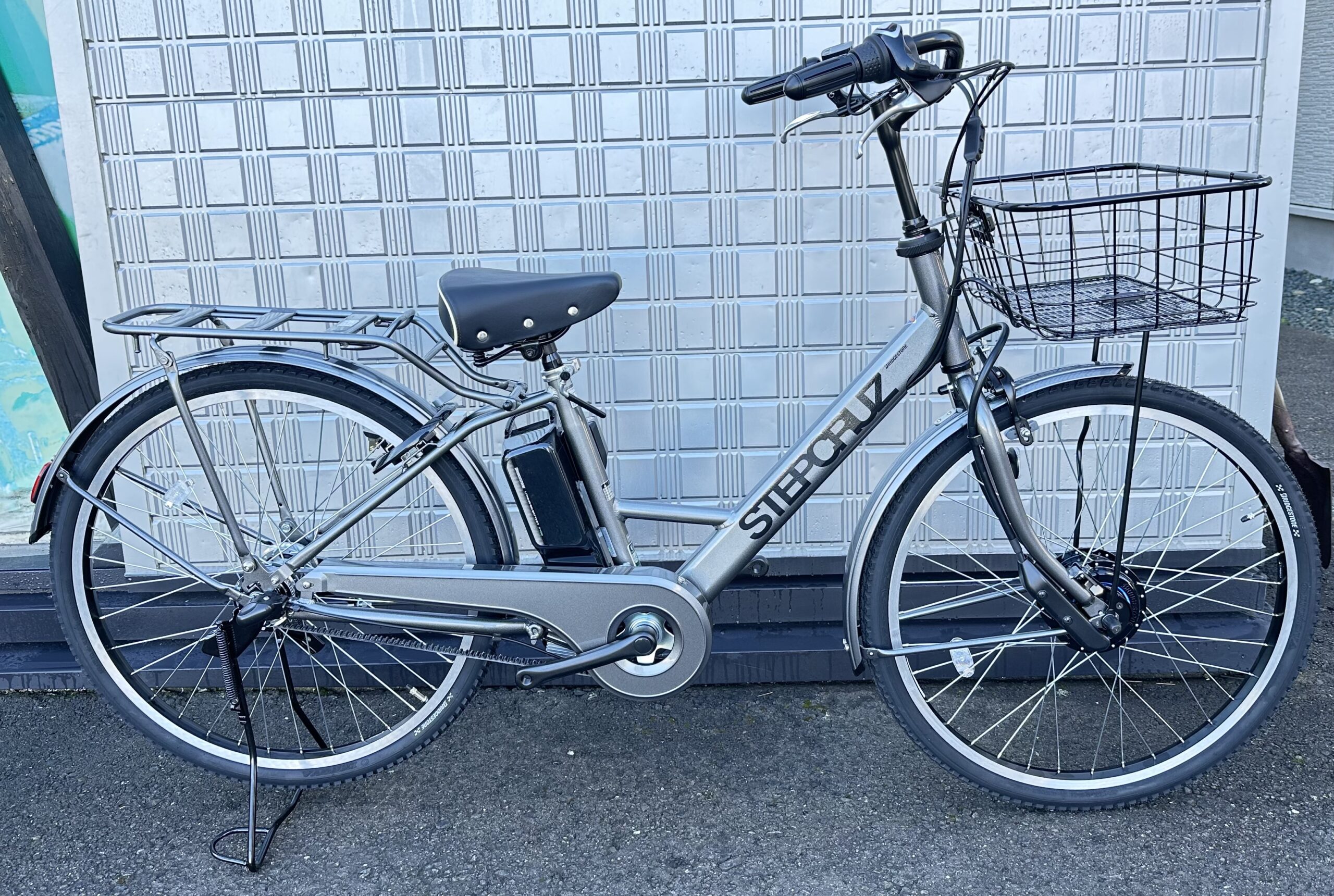 走りながら自動充電のスタイリッシュな電動自転車の限定色入荷しました‼️【ブリヂストン】ステップクルーズe