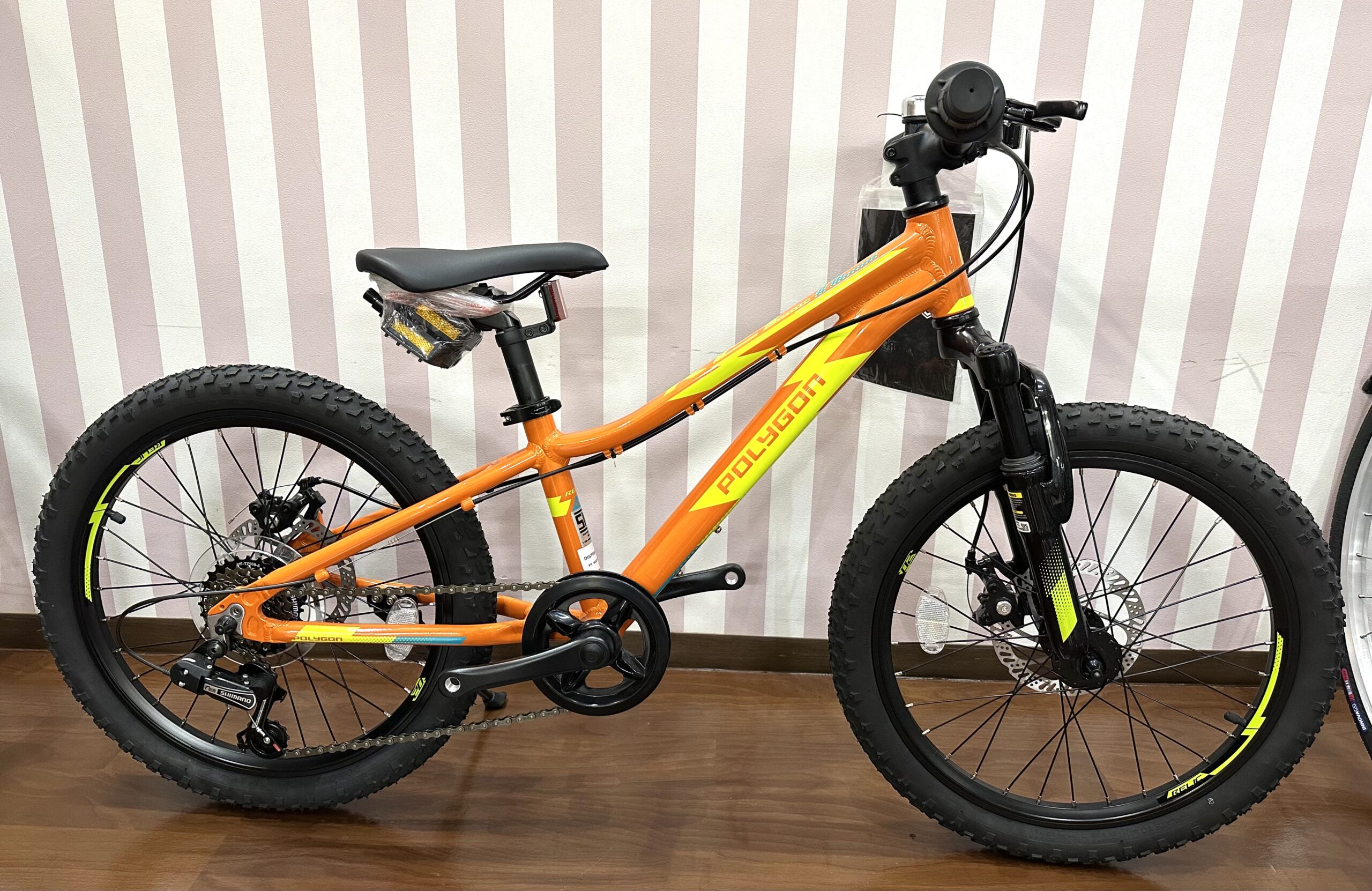 軽量アルミフレーム×ディスクブレーキの子供車展示してます💫【ポリゴン】RELIC20